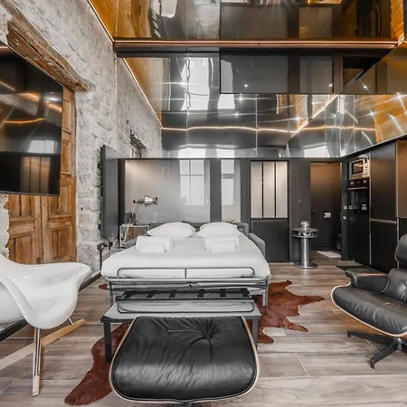Duplex With Jacuzzi - Central Paris L 15Min To Montmartre Appartement *