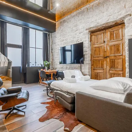Duplex With Jacuzzi - Central Paris L 15Min To Montmartre Lägenhet Paris